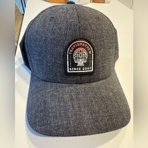 Travis Mathew Charcoal Hat with Logo Patch